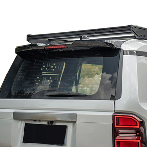 Per Land Cruiser Prado FJ250 LC250 tetto 2024 alettone posteriore alettone alettone <span class=keywords><strong>nero</strong></span> lucido - Product Image 1