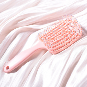 SongMay Peigne à cheveux droit avec logo personnalisé Brosse à cheveux démêlante en ABS avec fonction de massage du cuir chevelu pour extension de cheveux d'aération - Product Image 2