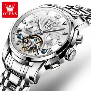 OLEVS 9910 donne di lusso guardare alla moda diamanti <span class=keywords><strong>orologi</strong></span> <span class=keywords><strong>femminili</strong></span> orologio meccanico automatico impermeabile alla moda orologio da donna - Product Image 5
