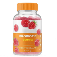Vente flash : Gummies probiotiques, soutien enzymatique digestif pour la santé des femmes adultes, complément alimentaire, 60 gummies/flacon