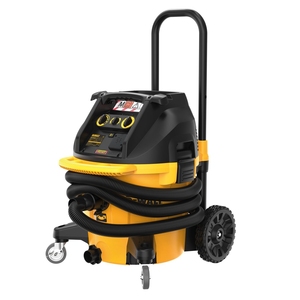 Aspirateur électrique professionnel eau et poussière 9 gallons 8,5 CV de puissance maximale avec roues et tuyau pour usage en atelier - Product Image 1
