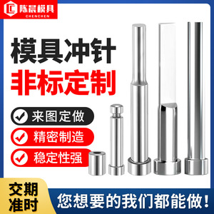 Taper <b>Pins</b> Skd11 Skh51 Stamping Die Mold Components With Shoulder Tapered Head General Usage - Product Image 5