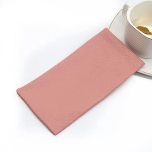 Chất lượng cao PU da xách tay kính Túi giá tốt nhất quang học Eyewear Pouch kính thanh lịch trường hợp - Product Image 5