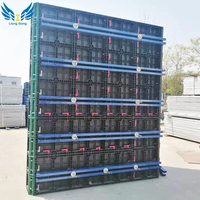 Encofrado de Plástico para Hormigón de Diseño Modular, Combinación Flexible, Adaptable a Diferentes Formas de Construcción