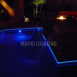 Kit de lumière à <span class=keywords><strong>fibre</strong></span> optique super lumineuse pour le périmètre latéral de la piscine - Product Image 2