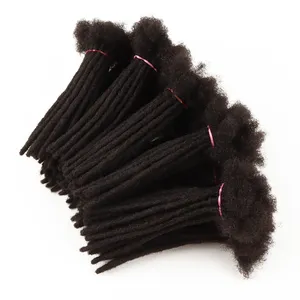 모조리 험 자수 확장-Vastdreads 100% afro kinky curly 인간의 hair dreadlocks natural 끈 locs 처녀 인간의 hair 크로 셰 뜨개질 dreadlocks extension