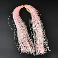 Fil de Soie Cristalline Haute Résistance Haikewei pour Montage d'Hameçons, Fil de Soie Brillant pour Enroulement d'Hameçons de Pêche et DIY