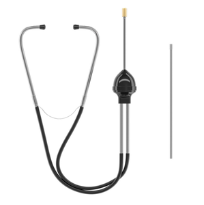 Stéthoscope à cylindre de voiture, kit stéthoscope mécanique portable à double tête en acier inoxydable de haute qualité, test du système électrique de la voiture - Product Image 1