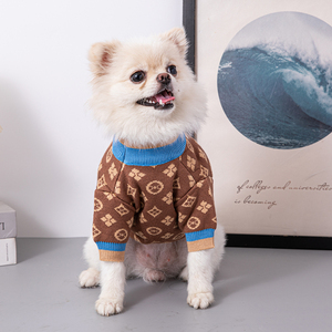 Sweater Anjing Desainer Terlaris, Pakaian Musim Dingin Mewah Tebal, Grosir Pakaian Anjing Produsen Pakaian Hewan Peliharaan Ch3059 - Product Image 2