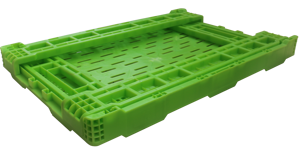 Caisse en plastique pliable 600*400*120, panier en plastique pliable pour fruits et légumes - Product Image 3