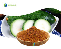 SLBIO Supply Poudre d'extrait de melon d'hiver de qualité alimentaire, extrait végétal en vrac, conditionnement en bouteille