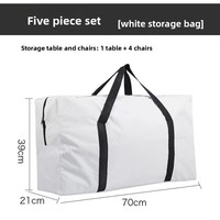 Sac de Rangement Grande Capacité Unisexe pour Voyage, Fitness, Sport, Yoga, Extérieur, Table et Chaise