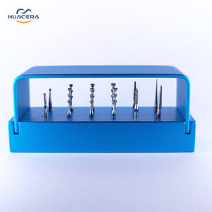 Huacera 6000A fresa diamantata dentaria Kit lucidanti in silicio FG assortiti e punte per Router con punta in carburo per cliniche odontoiatriche - Product Image 3