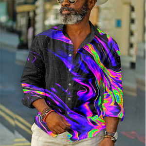 Camicie Eleganti da <span class=keywords><strong>Uomo</strong></span> in 100% Poliestere, Camicie a Maniche Lunghe Professionali per <span class=keywords><strong>Uomo</strong></span> - Product Image 2