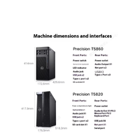 Komputer Workstation Grafis Dell Precision T5860 Tower Langsung dari Pabrik dengan Xeon W5-2455X 64GB 1T SSD+2T RTX5060Ti-16G