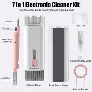 Buen gadget, nuevo cepillo de limpieza de teclado, limpiador de pantalla para ordenador, estuche para auriculares, herramienta de limpieza de auriculares, Kit de bolígrafo - Product Image 6