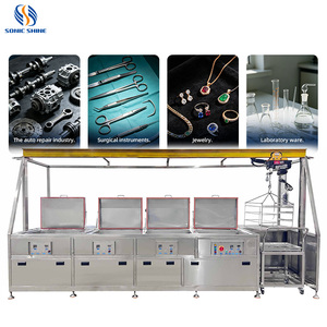Machine à ultrasons industrielle à cadre élévateur, <span class=keywords><strong>bain</strong></span> à ultrasons multifréquence <span class=keywords><strong>pour</strong></span> le nettoyage des jantes de voiture, des pneus, des injecteurs et des carburateurs - Product Image 2