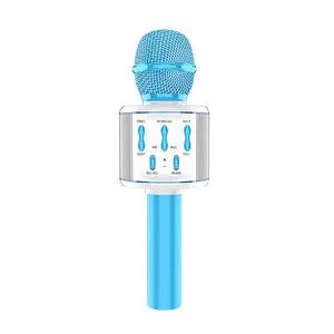 Groothandel condensor bluetooth-De Nieuw Ontworpen K9 Familie Ktv Usb Microfoon Luidspreker Draadloze Karaoke Microfoon Is Geschikt Voor De Zingen Mike Van Bluetooths zingen