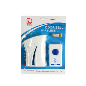 Sonnette de porte sans fil Chinme pour appartement, 100 m DC, avec 32 mélodies classiques, expérience d'usine de plus de 15 ans - Product Image 5