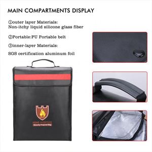 Bolsa para Documentos Personalizada, Resistente al Fuego y al Agua, Solución de Almacenamiento para el Hogar y la Escuela, Estilo de Dibujos Animados, para Estudiantes y Bancistas - Product Image 2