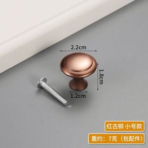 Door <b>Knob</b> <b>for</b> Window Single Hole Black Alloy Handle <b>for</b> Kitchen <b>Dresser</b> Cabinet Wardrobe Drawers Modern Minimalist Design - Product Image 6