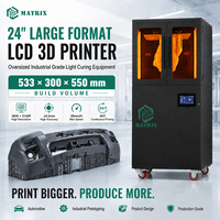 Imprimante 3D photopolymère grand volume avec système de moteur servo pour applications industrielles de précision