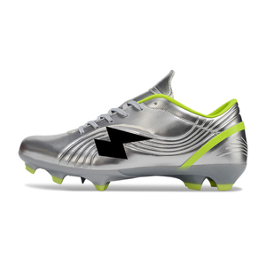 Chaussures de football professionnelles de qualité supérieure en maille grise respirante et durable pour l'hiver/le printemps/leprintemps/ - Product Image 1