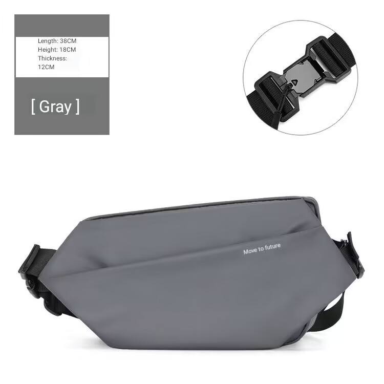 Magnetic buckle gray