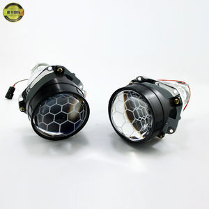 Meilleures ventes : Nouveau Bi-Xénon Visteon 2,5 et 3 pouces avec film bleu et structure nid d'abeille pour lentille de projecteur HID H4 H7, accessoires de <span class=keywords><strong>voiture</strong></span> pour la conversion - Product Image 6