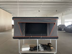 Hard Roof Top <b>Tent</b> <b>Waterproof</b> Aluminum Rooftop Camping <b>Tent</b> for SUV 4x4 Overland Travel - Product Image 5