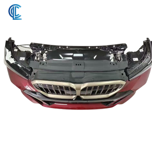 Para <span class=keywords><strong>BMW</strong></span> 5 Series G60 G68 Conjunto de parachoques delantero <span class=keywords><strong>525</strong></span> 530 535 540 Conjunto de boquilla delantera con rejilla de ventilador de radiador - Product Image 6