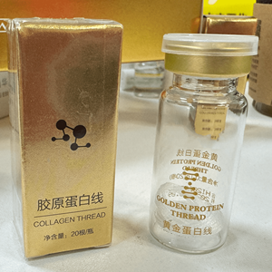 OEM Carving Face V Line Gold Protein Lifting Anti-Envelhecimento Colágeno Threads para remover rugas e aperte o creme da pele e loção - Product Image 3
