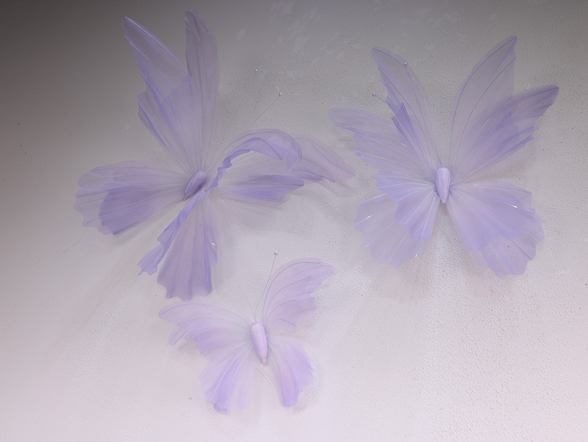 Purple Three Piece Set - Yarn Butterfly