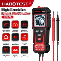 Multimètre numérique portable intelligent professionnel à portée automatique True RMS 4000 points 4 chiffres pour la mesure de résistance
