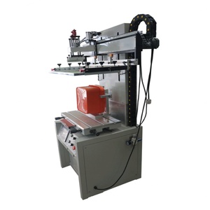 Machine d'impression sérigraphique semi-automatique PLC haute précision, facile à utiliser, pour l'impression d'étiquettes sur caisses et bacs en plastique, neuve ou d'occasion, avec moteur. - Product Image 5
