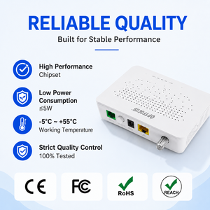 OFS-X7113 1*GE+CATV Mini XPON ONU Modem Réseau Fibre Optique ONT Compatible avec les Grandes Marques d'<span class=keywords><strong>OLT</strong></span> - Product Image 6