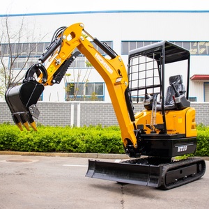 รถขุดขนาดเล็ก Home Orchard HT-20 สำหรับงานก่อสร้าง พร้อมหัวจับแบบกลไกและหัวเจาะดิน - Product Image 2
