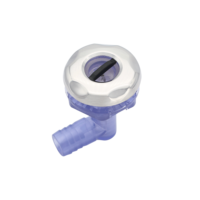 Pièces de spa hydromassant HT-B278, jets de spa à double rotation avec éclairage LED de 2-1/4 pouces, 120 jets, commande GECKO, design traditionnel, matériau PVC