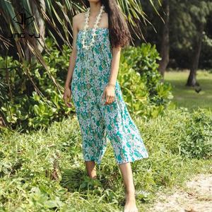 Vestidos Hawaianos Casuales para Mujer, Personalizados, con Menos Arrugas, de Rayón de 130 g/m², Material de Poliéster y Elastano, y Material de Punto Jersey - Product Image 2