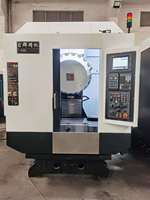 Mesin CNC Bekas Taikan T-500B Sistem Mitsubishi M80 21-Tool Servo Tool Magazine Set Lengkap Motor Servo Mitsubishi