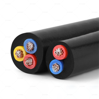 Câble flexible 2, 3, 4, 5 & 6 fils flexibles PUR PVC caoutchouc LSZH cuivre câble d'alimentation électrique 2.5mm 4mm 6mm 10mm 16mm 25mm