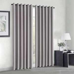 Cortinas Modernas 100% Opacas con Aislamiento Térmico, Resistentes al Fuego para Hotel, con Ojales, Certificación B1 y M1 - Product Image 6
