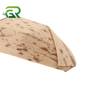 Custom Size <strong>Wooden</strong> Cutlery Box Factory Direct Wholesale Greenism Disposable <strong>Dessert</strong> Salad Food <strong>Tray</strong> Green <strong>Wooden</strong> Sushi Boat <strong>Tray</strong> - Product Image 5