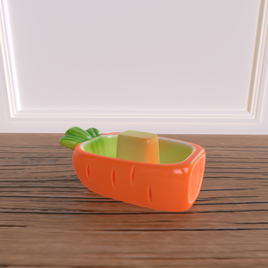 Керамическая экологичная кормушка для птиц в форме моркови, подвесная миска для декора патио, двора и сада - Product Image 6