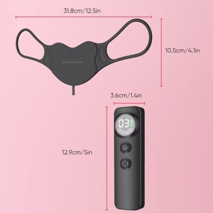 Nouvel appareil de soin des lèvres portable à LED rechargeable par USB sans fil, pompe à lèvres à lumière thérapeutique, pour embellir les lèvres - Product Image 2