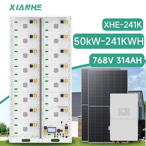 Stockage d'énergie LFP 50 kWh, 193 kWh, 241 kWh, longue durée de vie, application solaire industrielle, certification CE IEC - Product Image 1