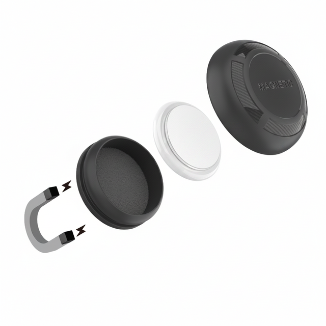 Newest Megneitc TPU PC Airtags case Cover Holder Bike GPS Tracker Holder for Apple airtag Car Airtags Anti-lost Bicycle