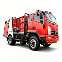 Camion de pompiers tout-terrain haute mobilité KAMA 4X4 2000l pour terrains accidentés et zones isolées