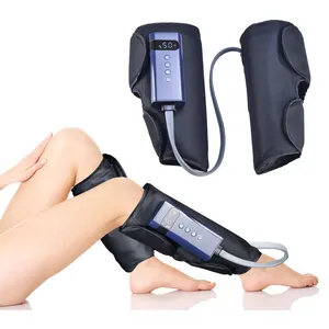 Air Compressor Pressure Electric Leg Compression Recovery Calf Massager 12 Chambers Pump For Leg