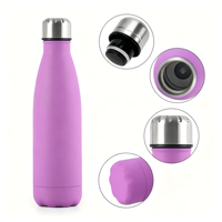 Coffret cadeau Bouteille d'eau légère en acier inoxydable, gourde isotherme sous vide, emballage haut de gamme, logo personnalisé, événements d'entreprise, promotion